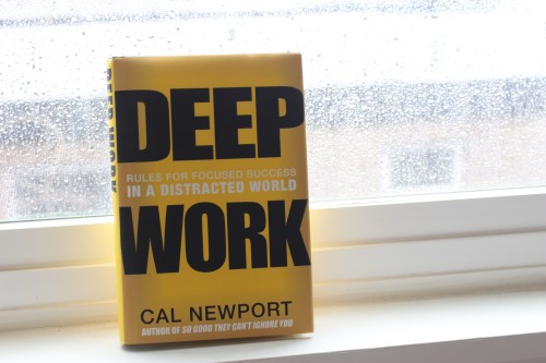 Cover of Deep Work by Cal Newport, Grand Central Publishing